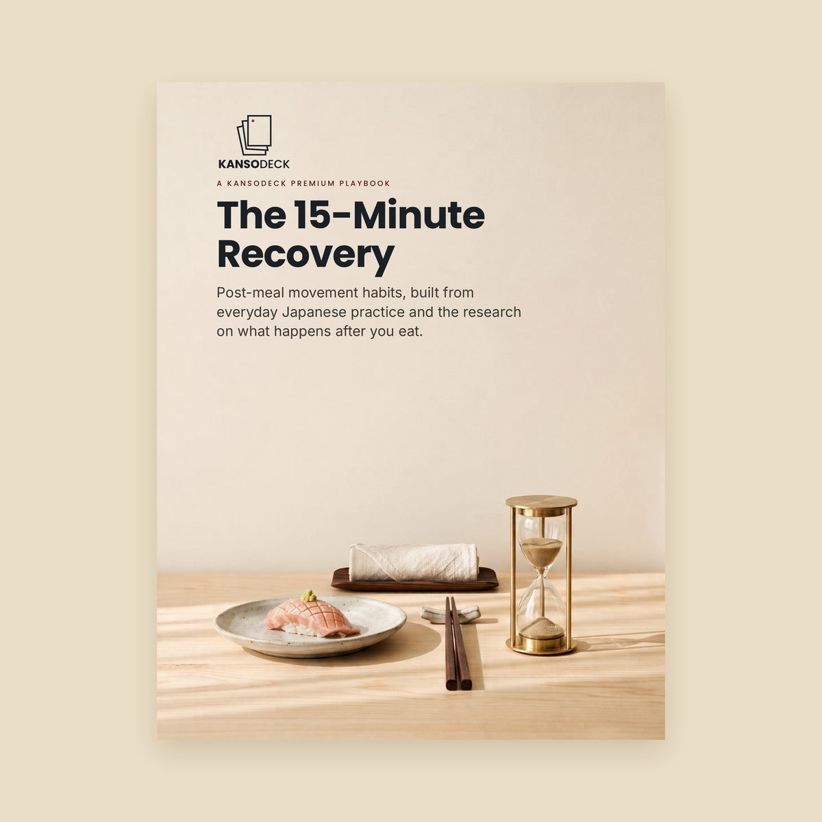 The 15-Minute Recovery · Premium Playbook