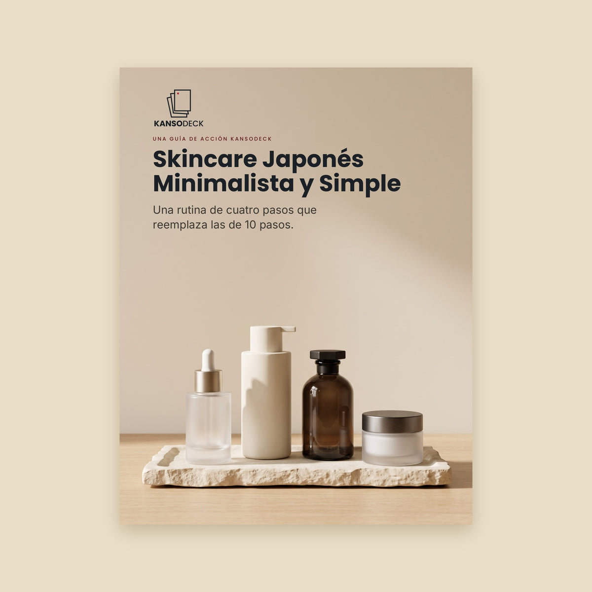 Skincare Japonés Minimalista Y Simple