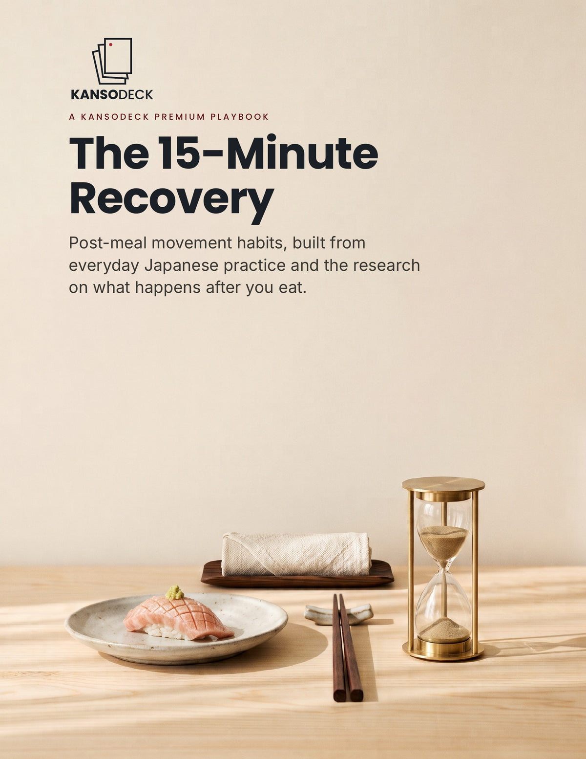 The 15-Minute Recovery · Premium Playbook