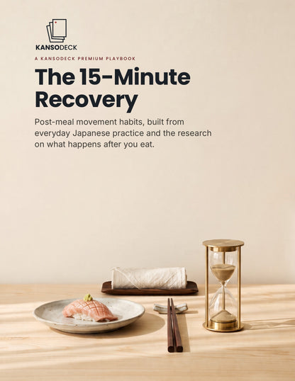 The 15-Minute Recovery · Premium Playbook