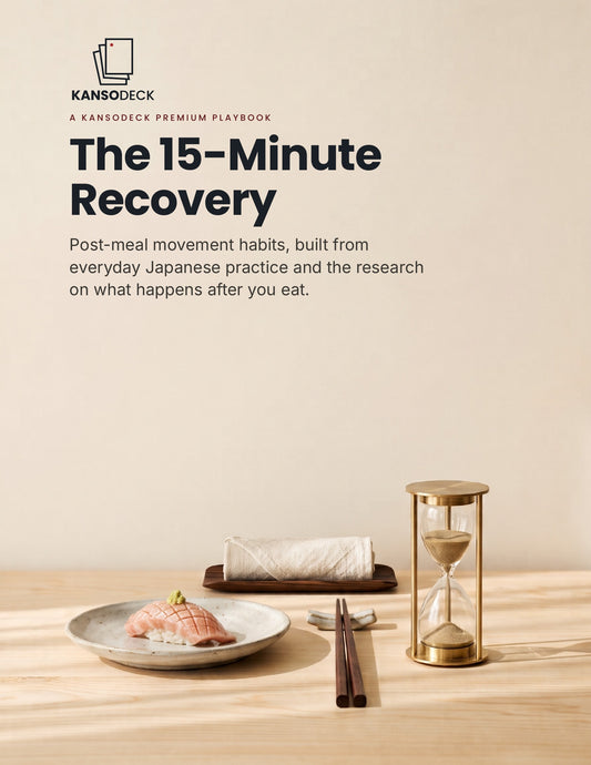 The 15-Minute Recovery · Premium Playbook